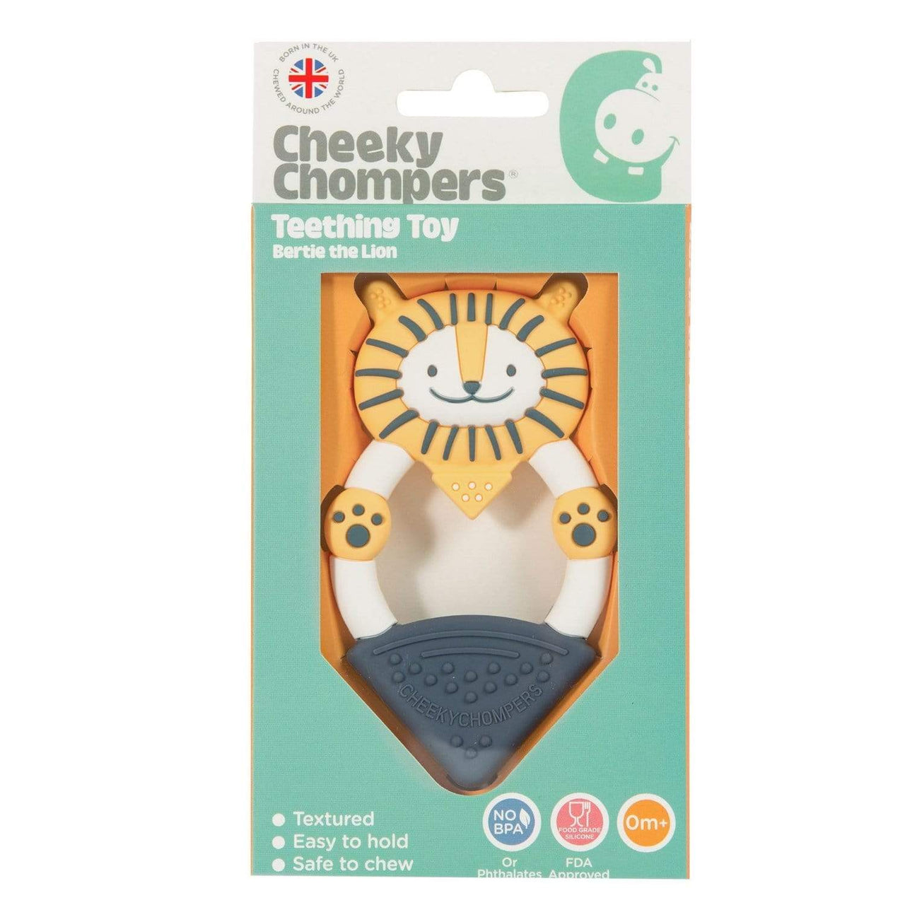 Teething Toy - Bertie the Lion
