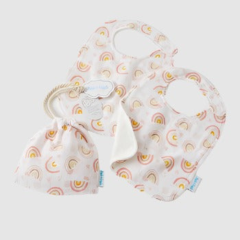 Muslin Bibs 2 pack - Assorted