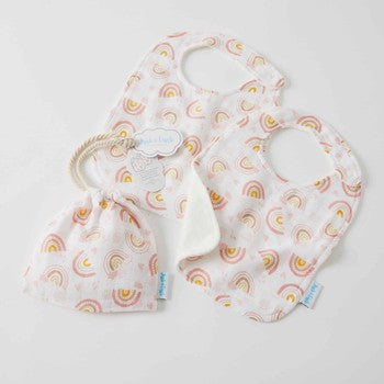 Muslin Bibs 2 pack - Assorted