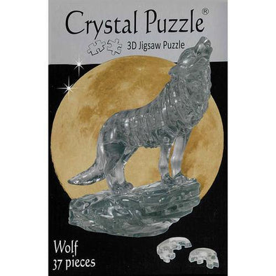 37 pc Crystal Puzzle - Wolf