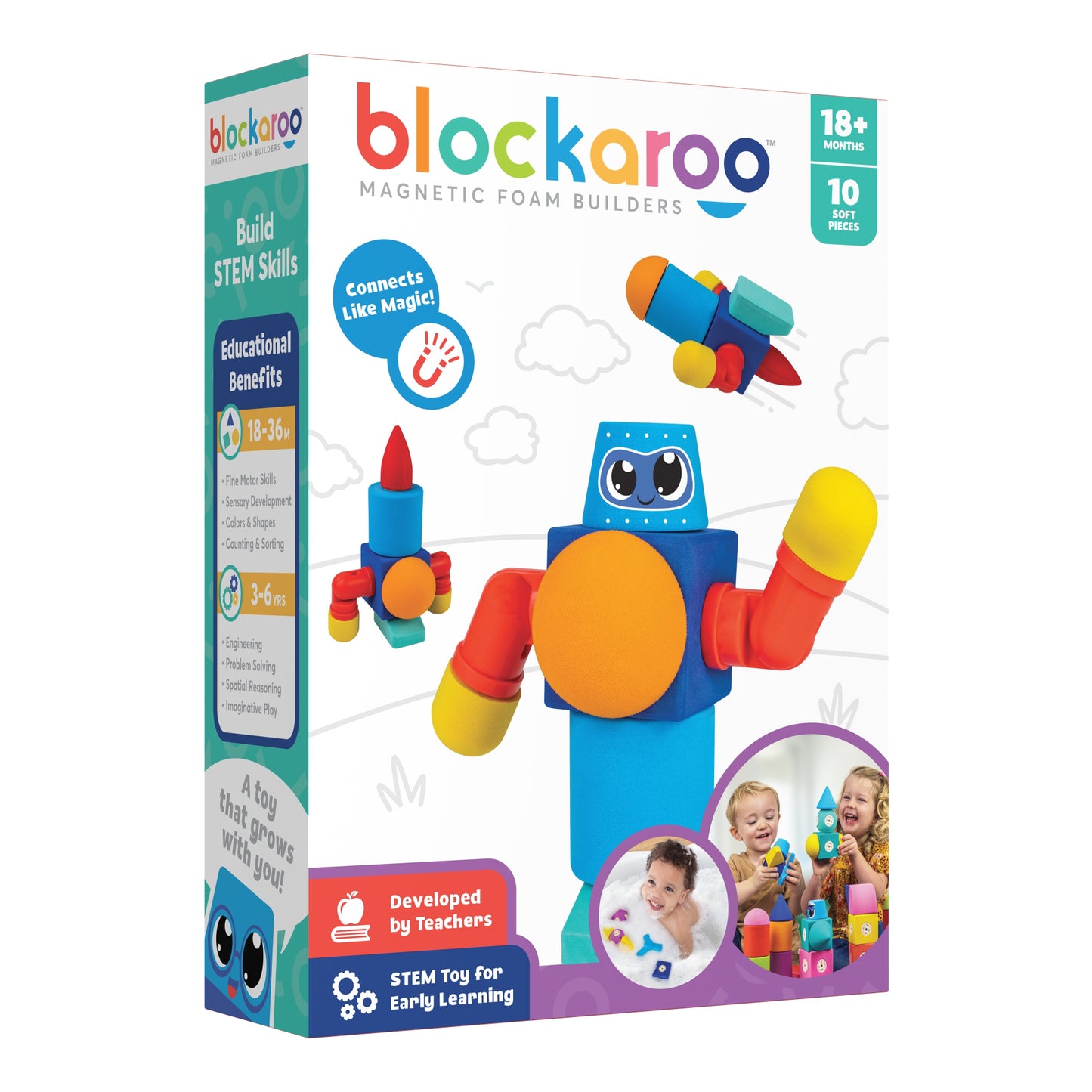 Blockaroo Robot 10pc