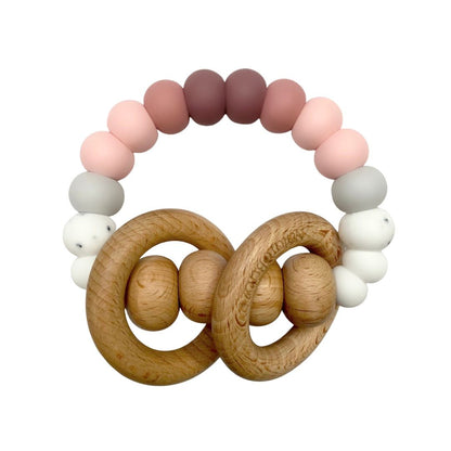 Rainbow Rattle Teething Toy