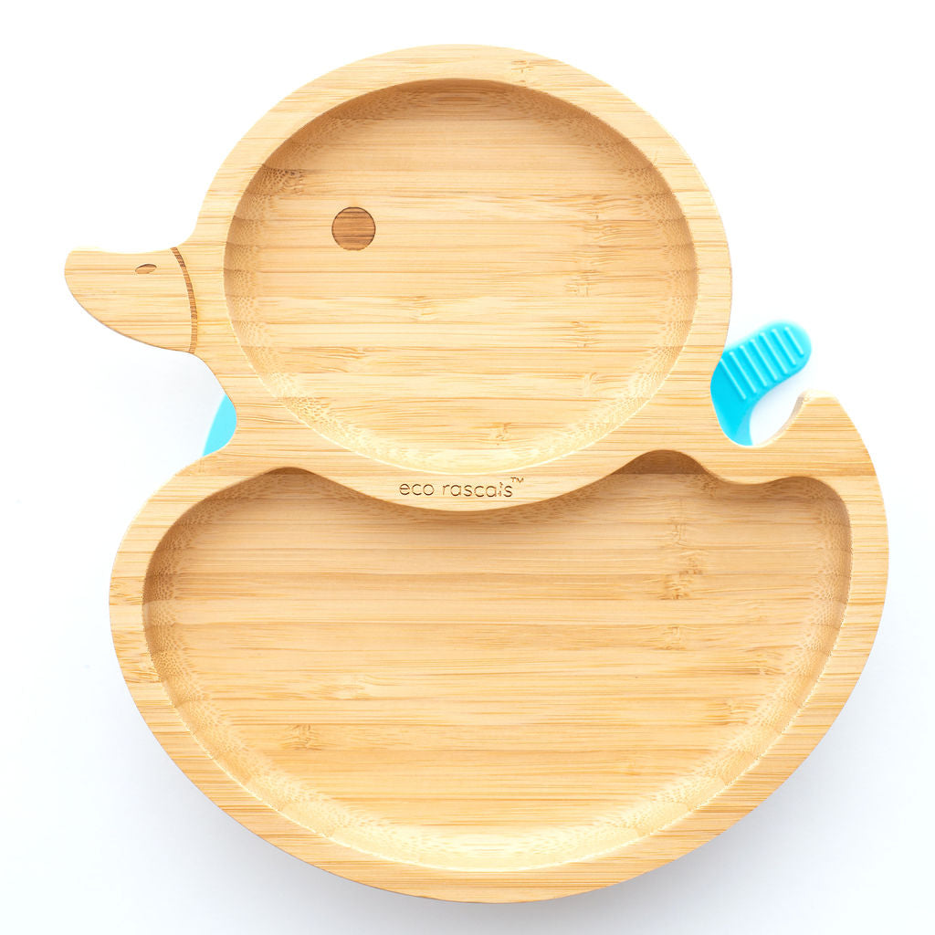 Bamboo Duck 3 Section Suction Plate