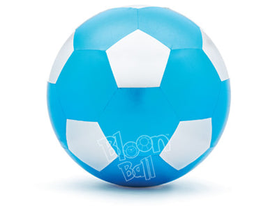 Bloon Ball 80cm  Soccer Bloon Blue and Silver