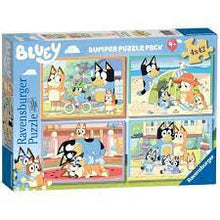 Bluey Gotta Be Done! 4 x 42 pc Puzzle Bumper Pack