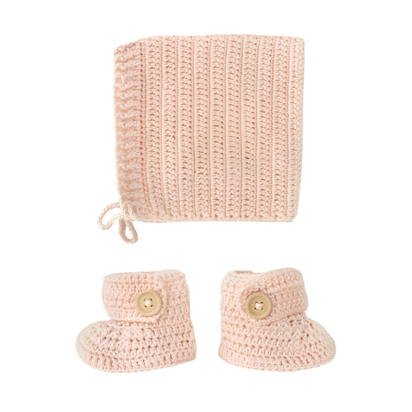 Bonnet and Bootie Set