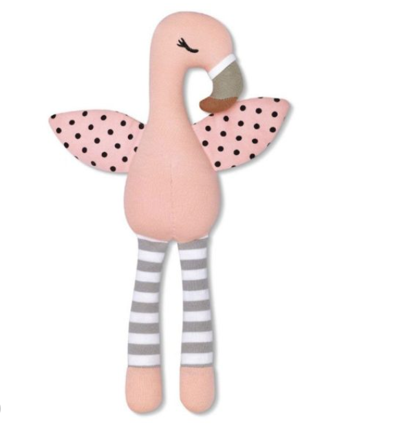 Franny Flamingo Organic Plush Toy