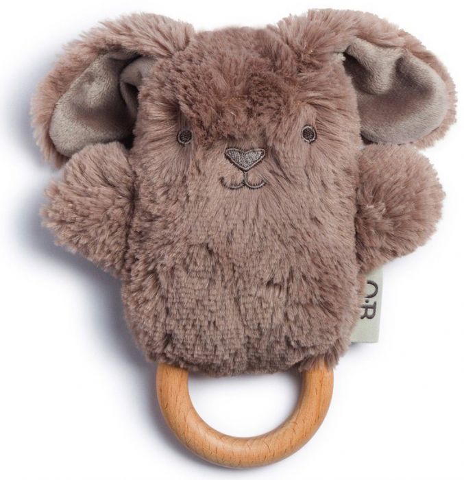 Byron Bunny Wooden Teething Rattle