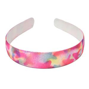 Head Band - Rainbow Splash Glitter
