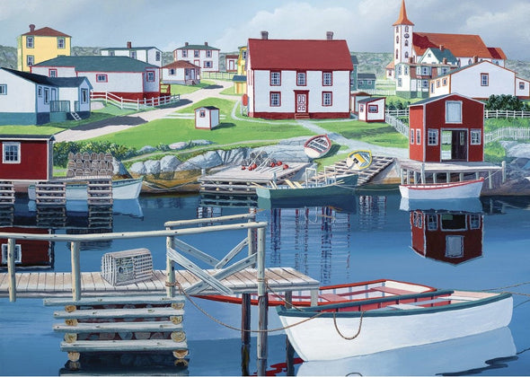 1000 pc Puzzle - Greenspond Harbour (Canadian Collection)