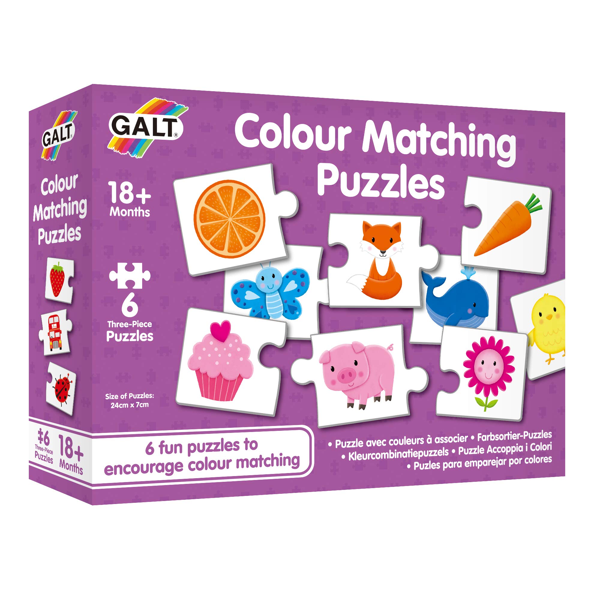 Colour Matching Puzzles – Toys and Tales