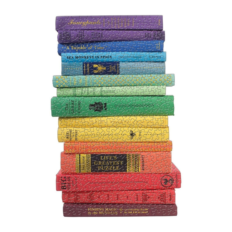 650 pc 2-in-1 Puzzle - Queen of the Stacks