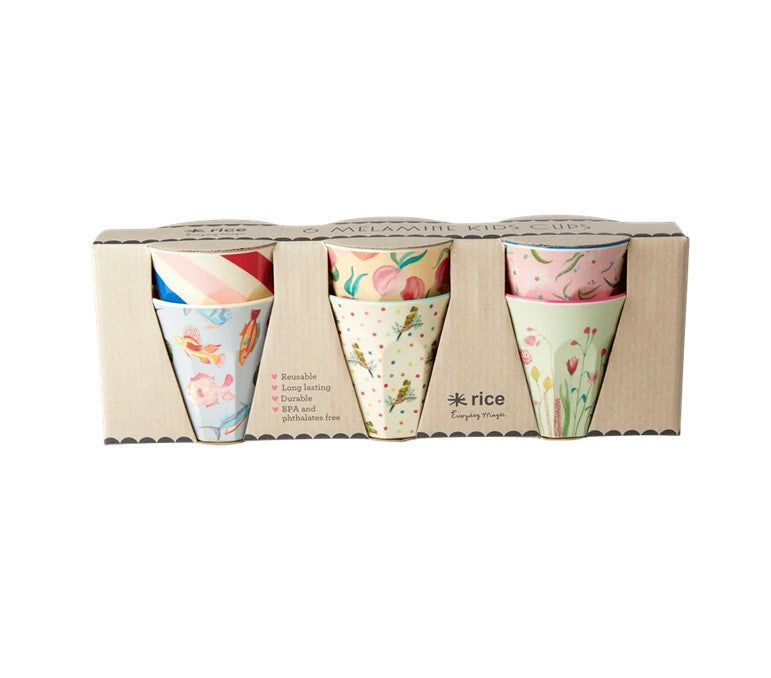 Melamine Espresso Cups - 6pk