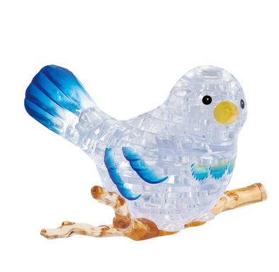 48 pc Crystal Puzzle - Clear Bird