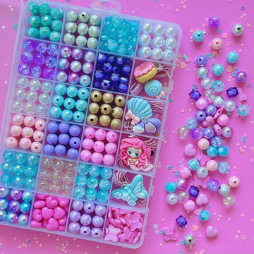 Large Bead Box Set - Cotton Candy