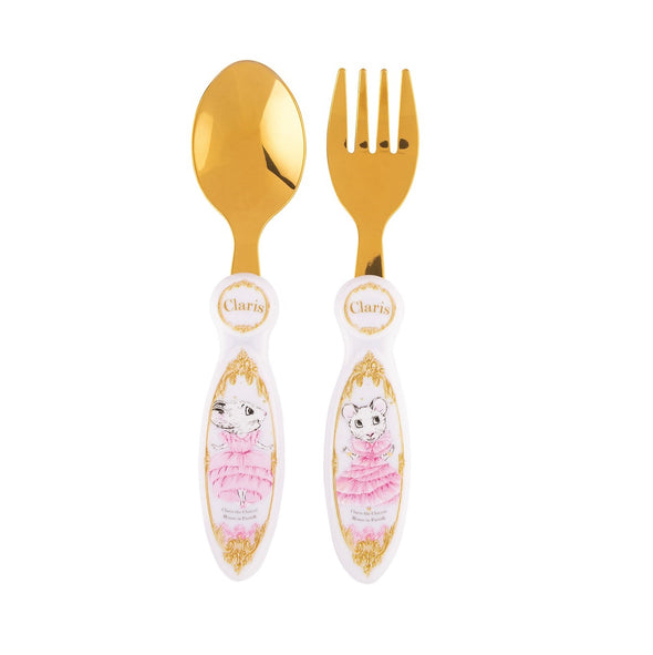 Claris 2pc Gold Cutlery Set