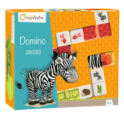 Dominoes - Animals and Textures 28 pc