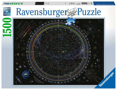 1500 pc Puzzle - Map of the Universe