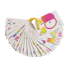 Alphabet Flash Cards - Neon