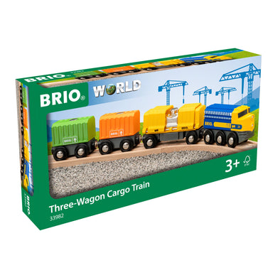 Three-Wagon Cargo Train 33982