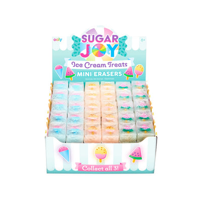 Ice Cream Treats Mini Erasers