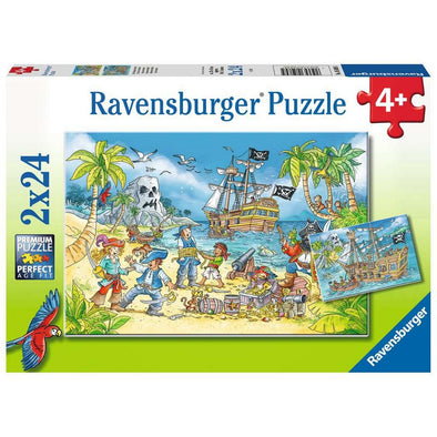 2 x 24 pc Puzzle - Adventure Island