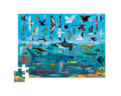 48 pc Above and Below Puzzle - Sea and Sky