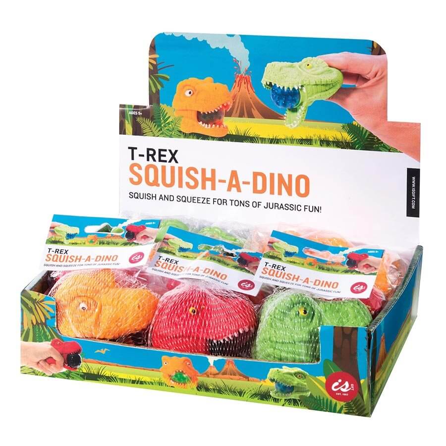 Squish A Dino T-Rex Head