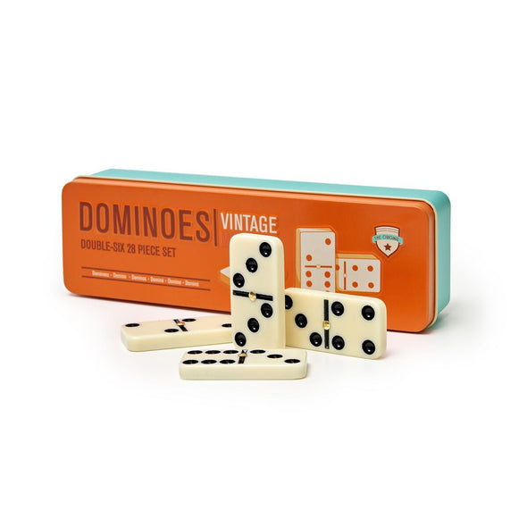 Dominoes Vintage in Tin
