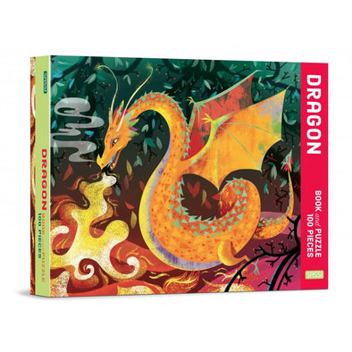100 pc Dragon Book and Puzzle