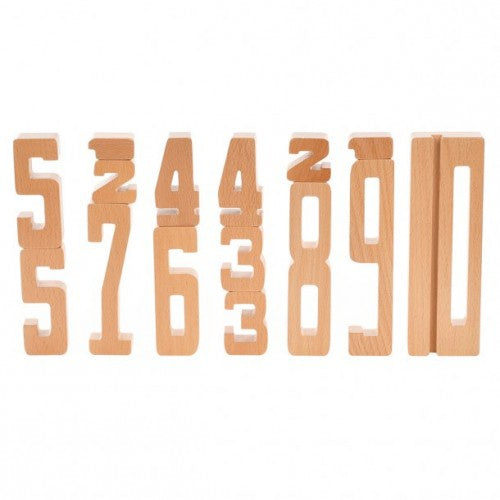 Wooden Educational Numbers 15pc