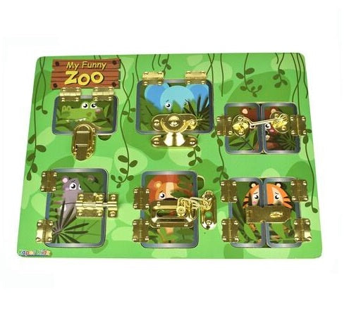 Latches Puzzle - My Funny Zoo