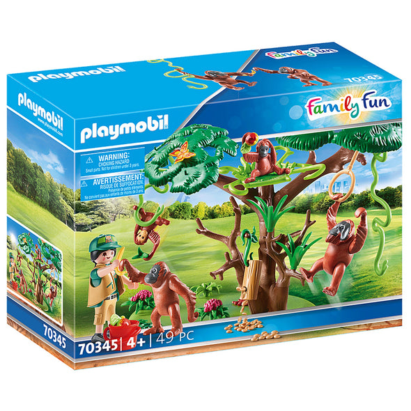 Family Fun - Orangutans with Tree 70345