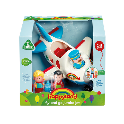 Happyland Fly & Go Jumbo Jet