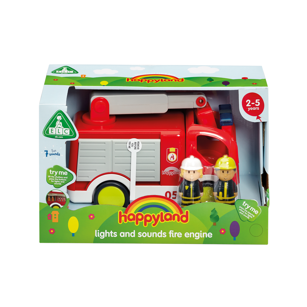 Happyland Lights & Sounds Fire Engine