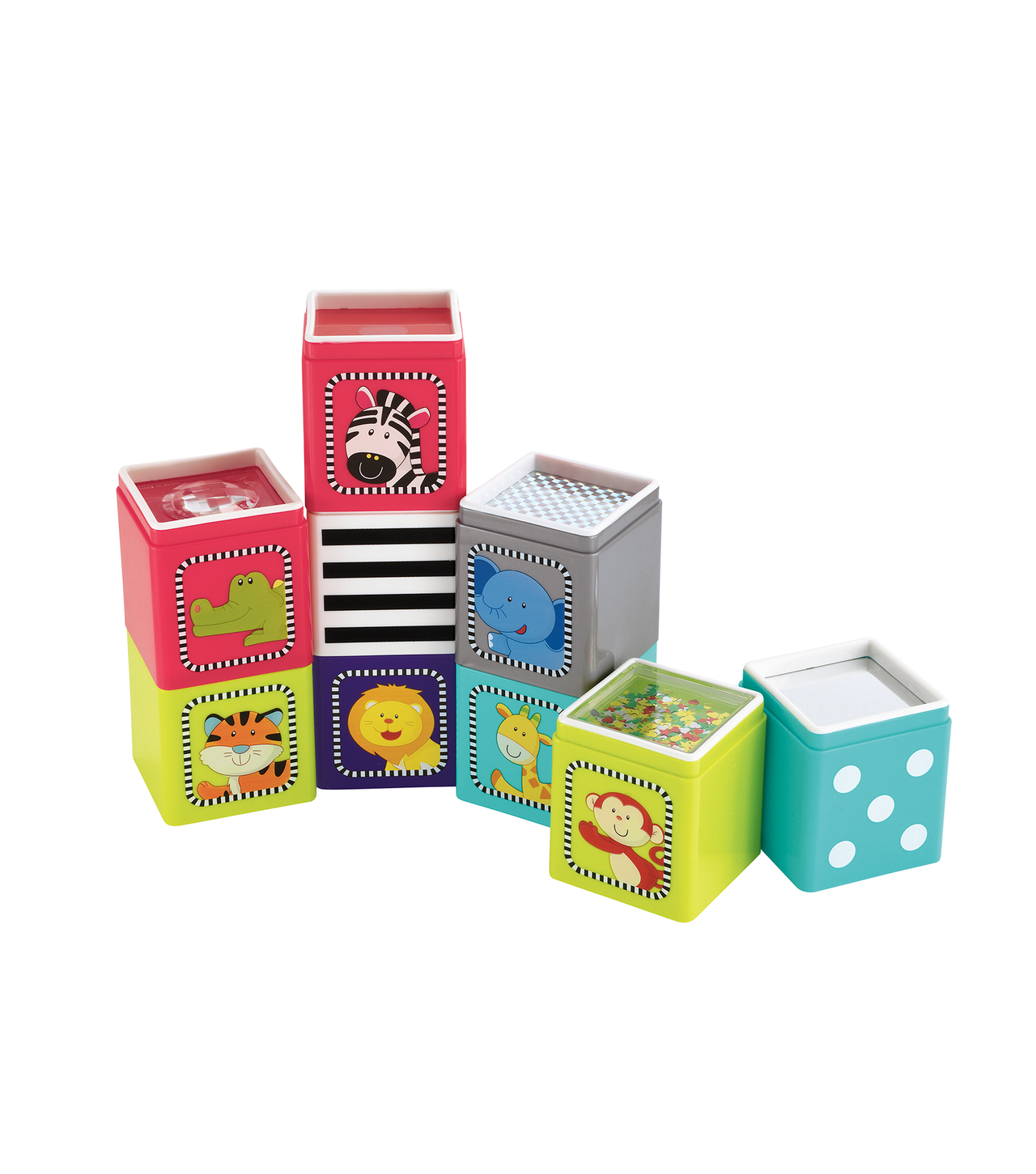 Jungle wonder cubes 6-36 months