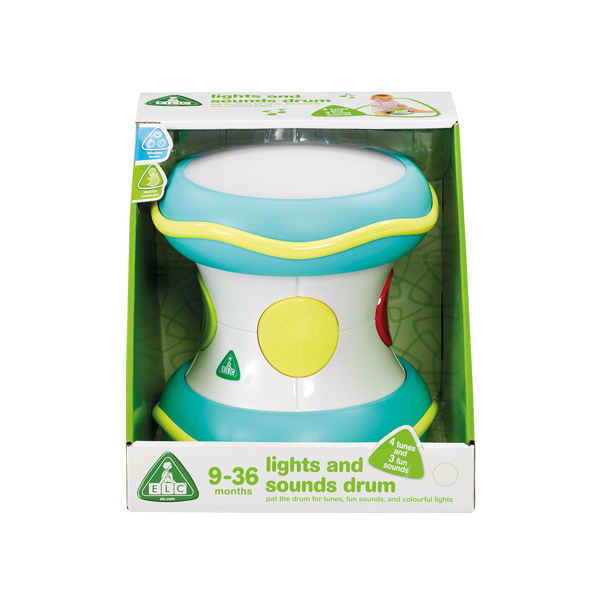 Lights & Sounds Drum 9-36 months