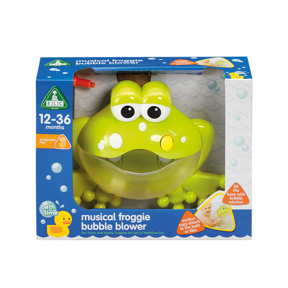 Musical Froggie Bubble Blower