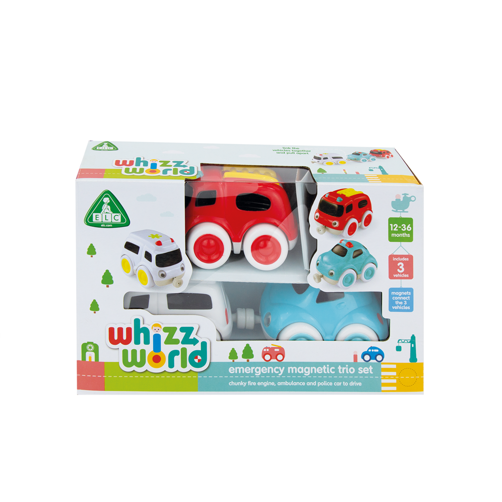 Whizz World Emergency Magnetic trio set