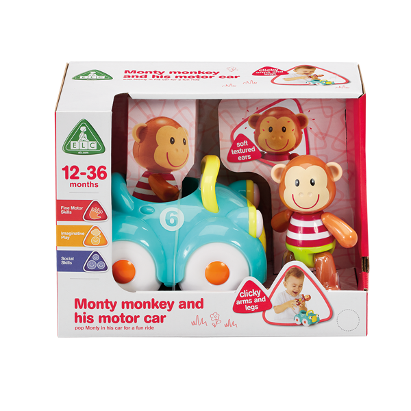 Monty Monkey & his Motor Car