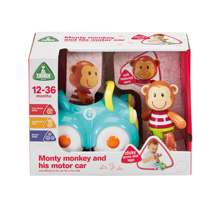 Monty Monkey & his Motor Car