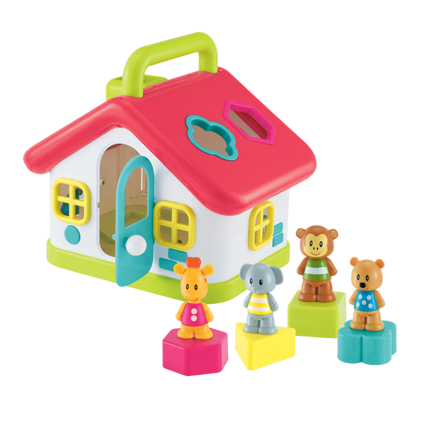 Shape sorting house 12-36 months