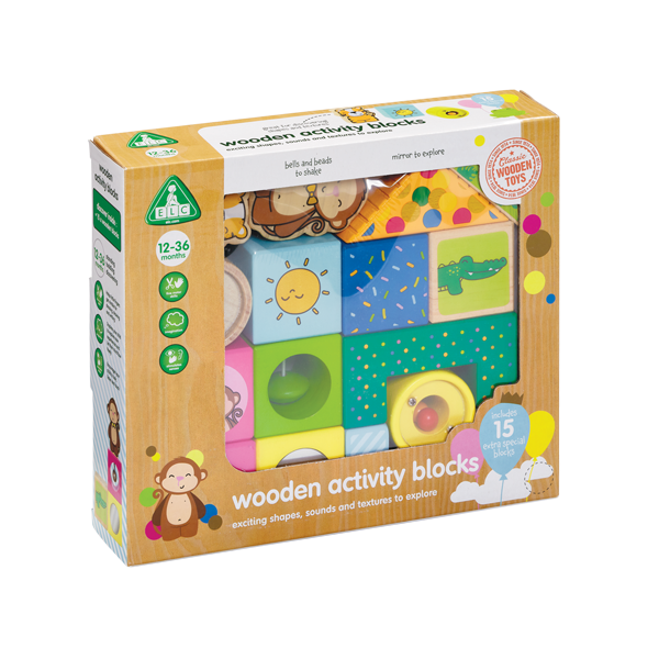Wooden Activity Blocks