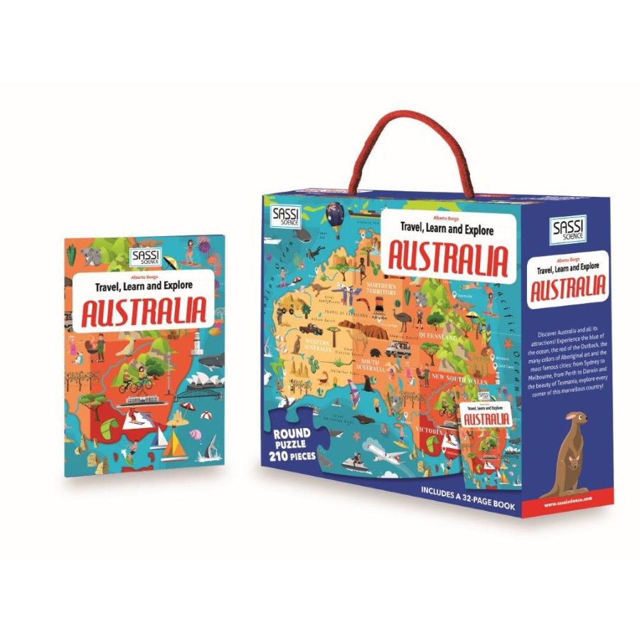 Australia Puzzle + Book