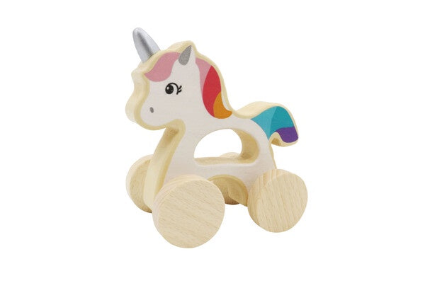 Wooden Unicorn Car