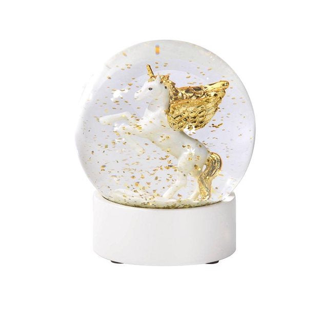 Miniature Pegasus Snow Globe