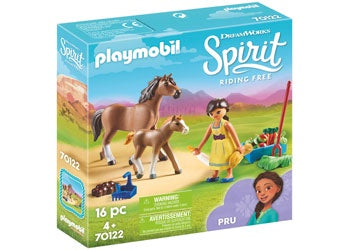 Spirit - Pru with Horse and Foal 70122