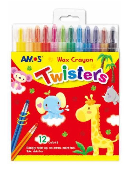 Twisters Colour Crayons