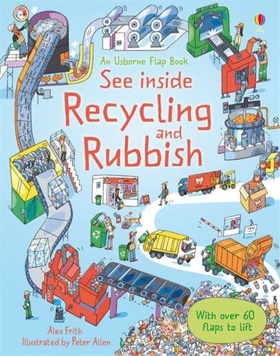 Usborne Flap Book - See Inside Recycling and Rubbish