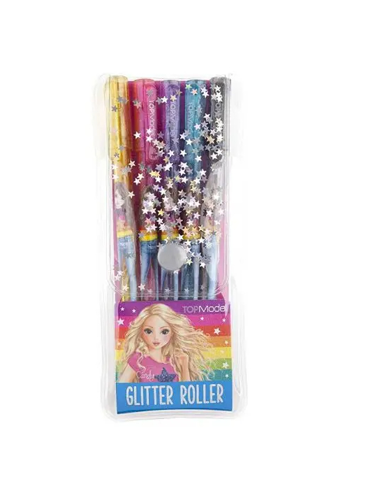 Top Model Glitter Roller Pens